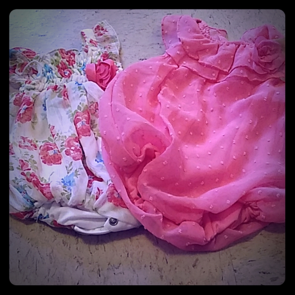 Baby girl rompers onesies